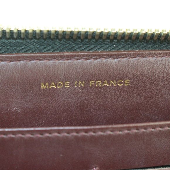 Authentic Chanel Black Caviar Quilted L-Gusset Zipper Continental Wallet 2CC0123 - Picture 11 of 12